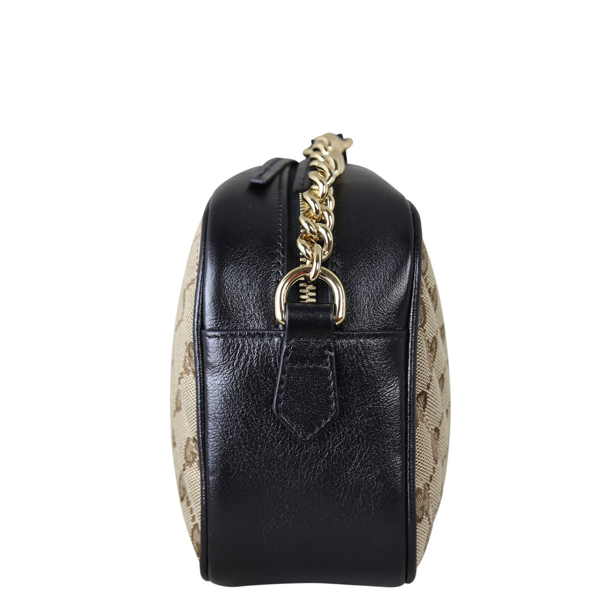 Gucci GG Canvas Marmont Small Camera Bag Side