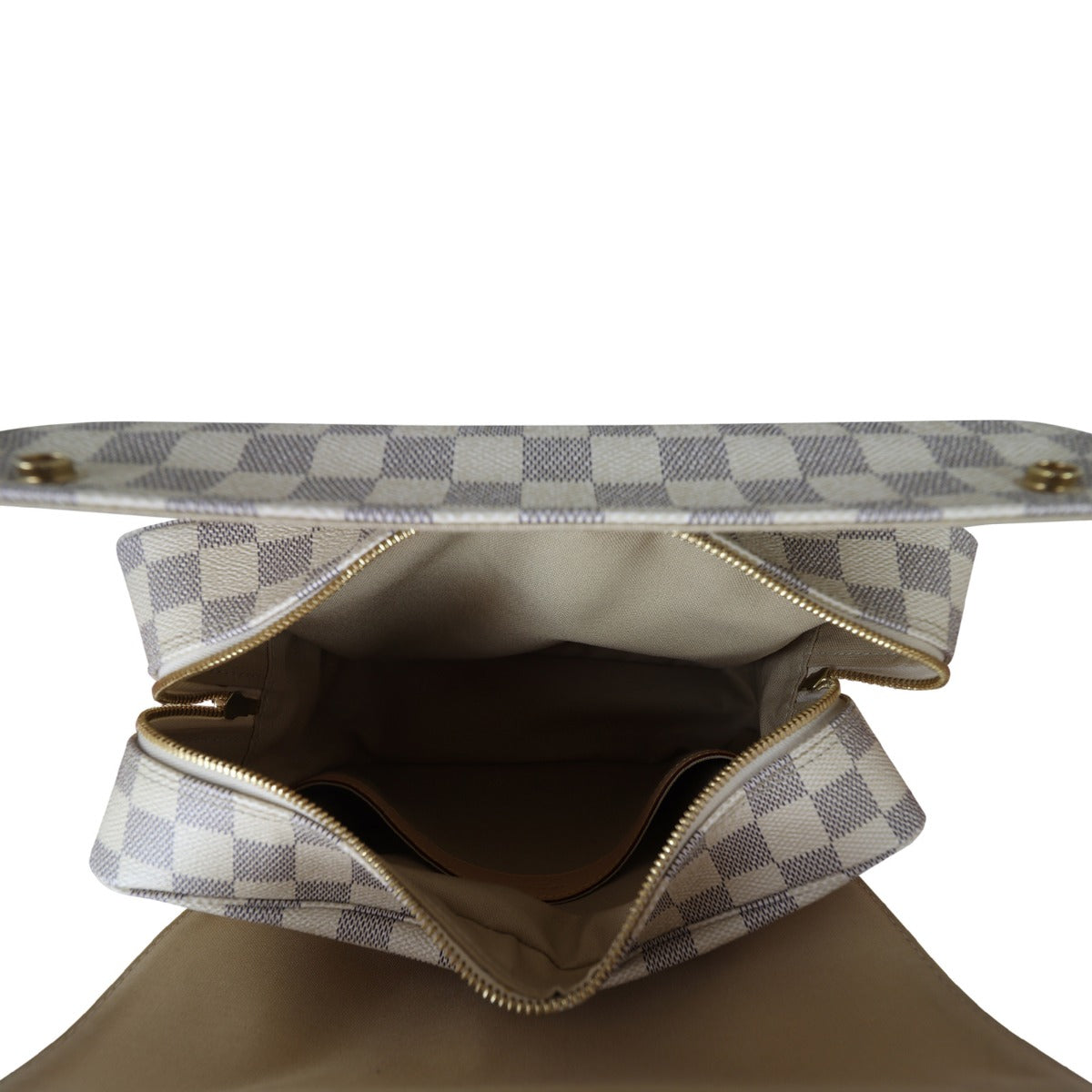Louis Vuitton Naviglio Damier Azur Whole Interior
