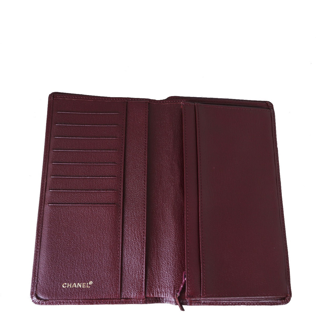 Chanel CC Yen Wallet Interior