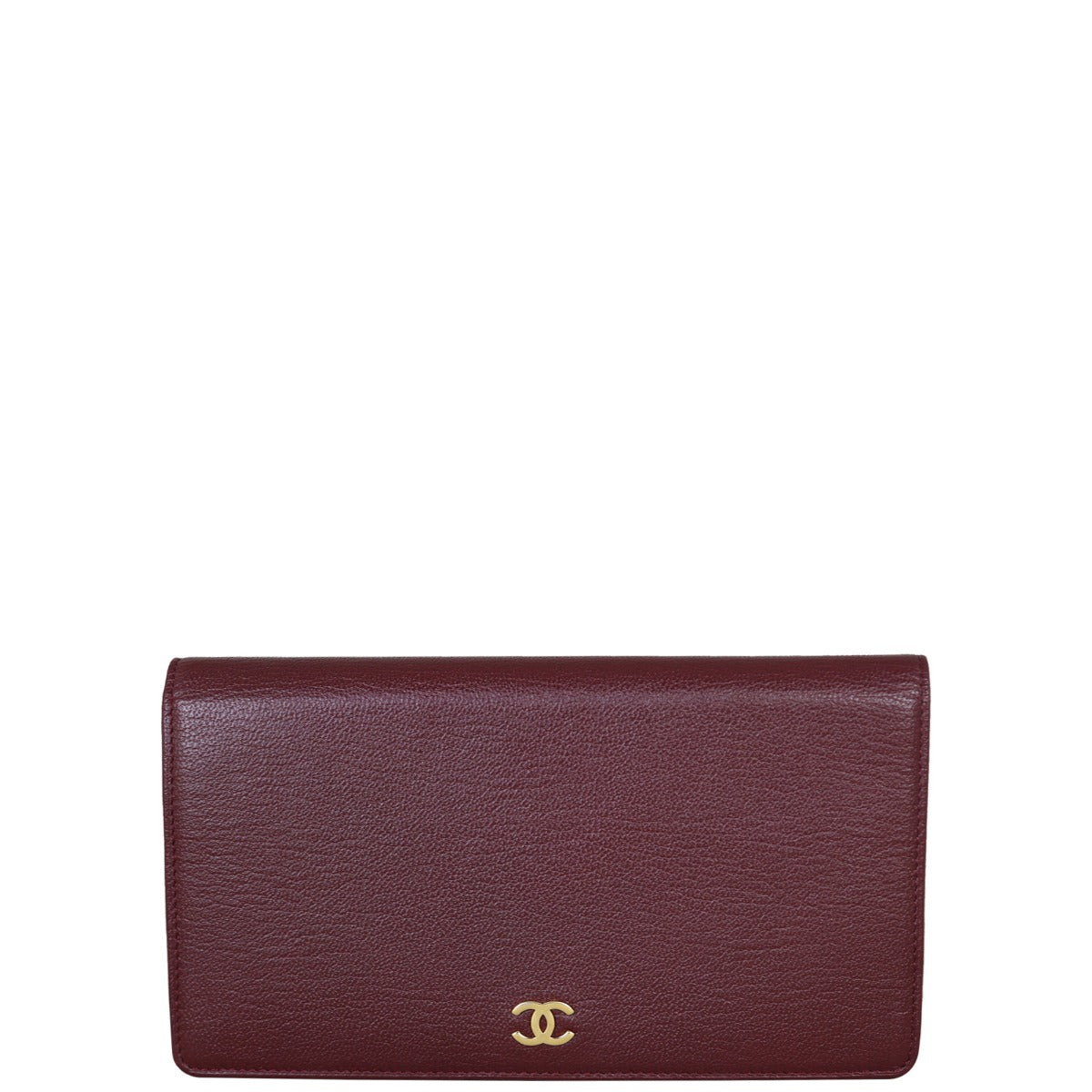 Chanel CC Yen Wallet Front