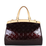 Louis Vuitton Brea MM Monogram Vernis Back