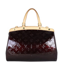 Louis Vuitton Brea MM Monogram Vernis Back