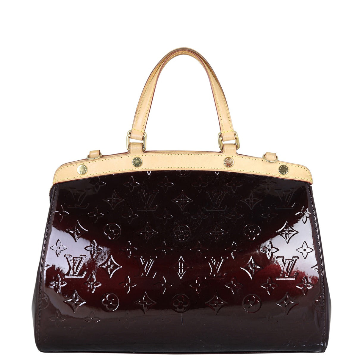 Louis Vuitton Brea MM Monogram Vernis Back