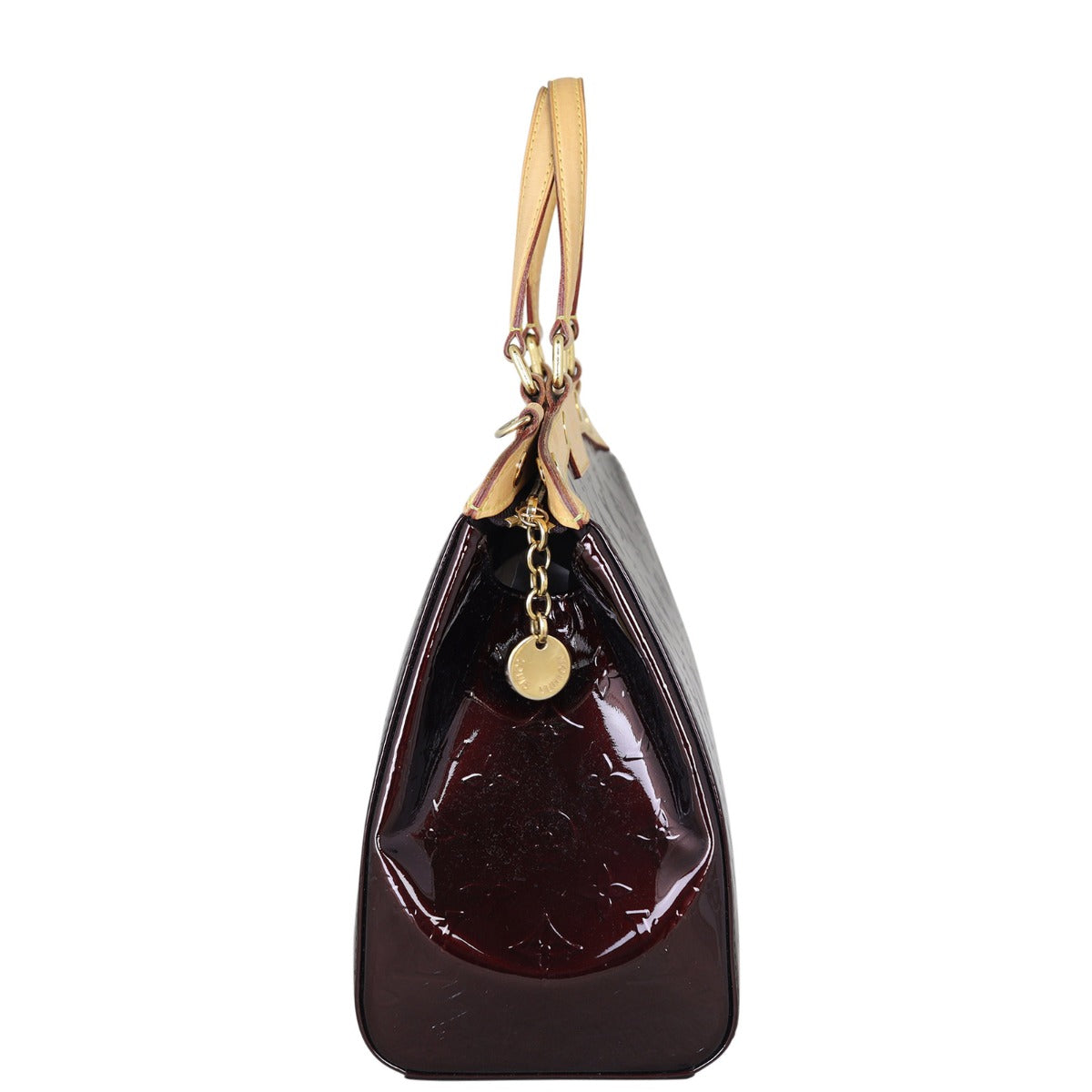 Louis Vuitton Brea MM Monogram Vernis Side