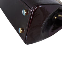 Louis Vuitton Brea MM Monogram Vernis Corner Close Up