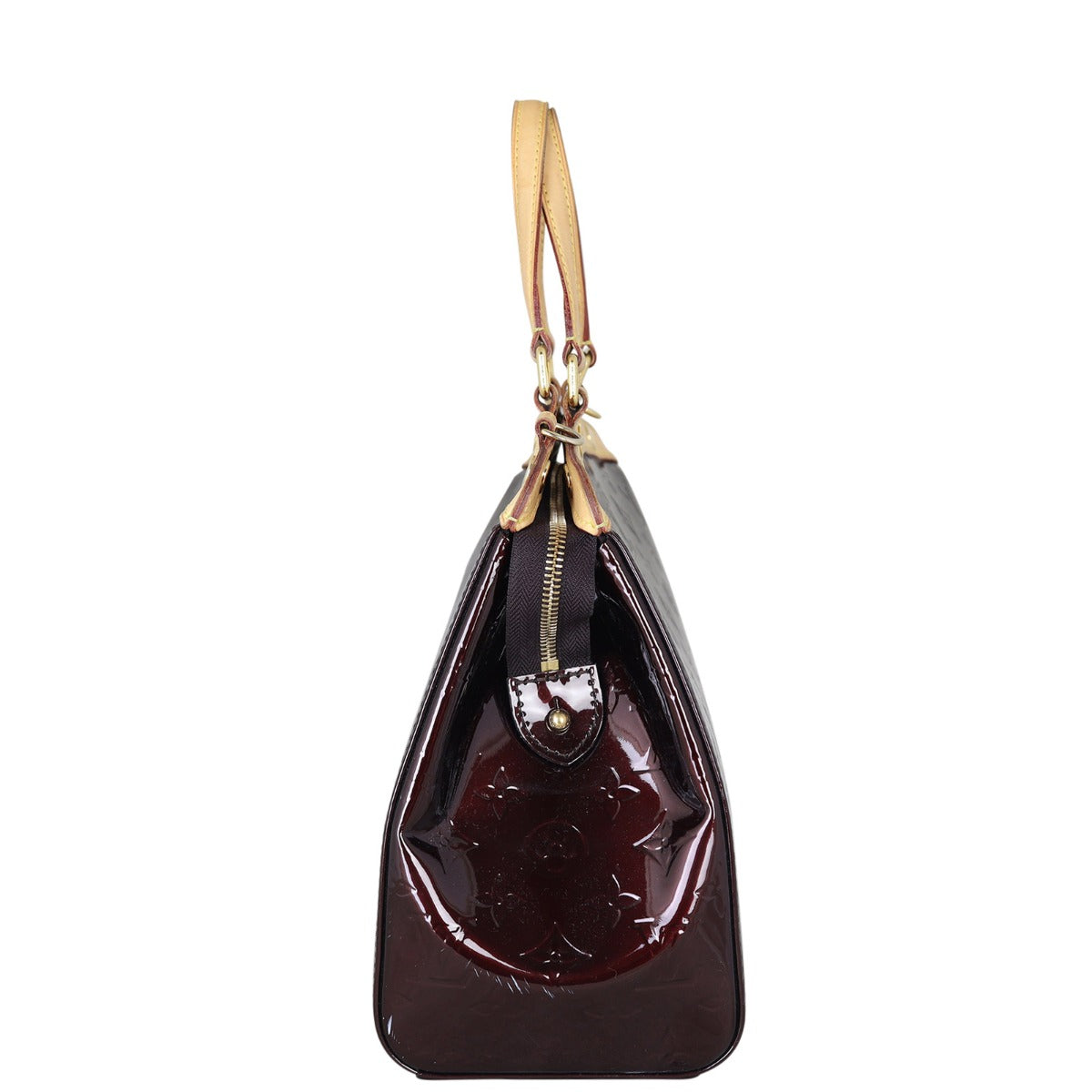 Louis Vuitton Brea MM Monogram Vernis Side