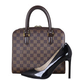Louis Vuitton Triana Damier Ebene Shoe