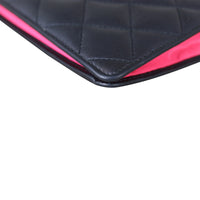 Chanel Ligne Cambon Yen Wallet Corner Close Up