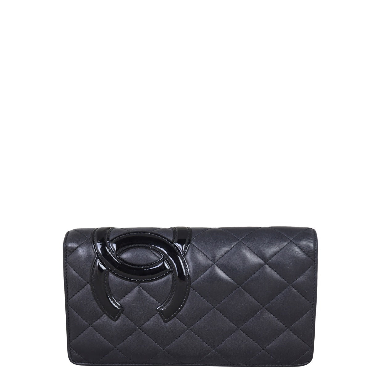 Chanel Ligne Cambon Yen Wallet Front