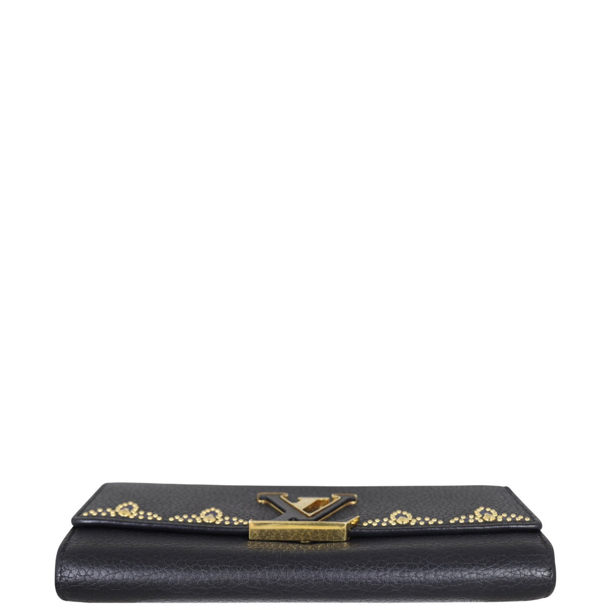 Louis Vuitton Capucines Taurillon Flower Wallet Base