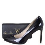 Louis Vuitton Capucines Taurillon Flower Wallet Shoe