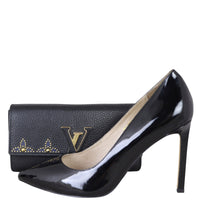 Louis Vuitton Capucines Taurillon Flower Wallet Shoe