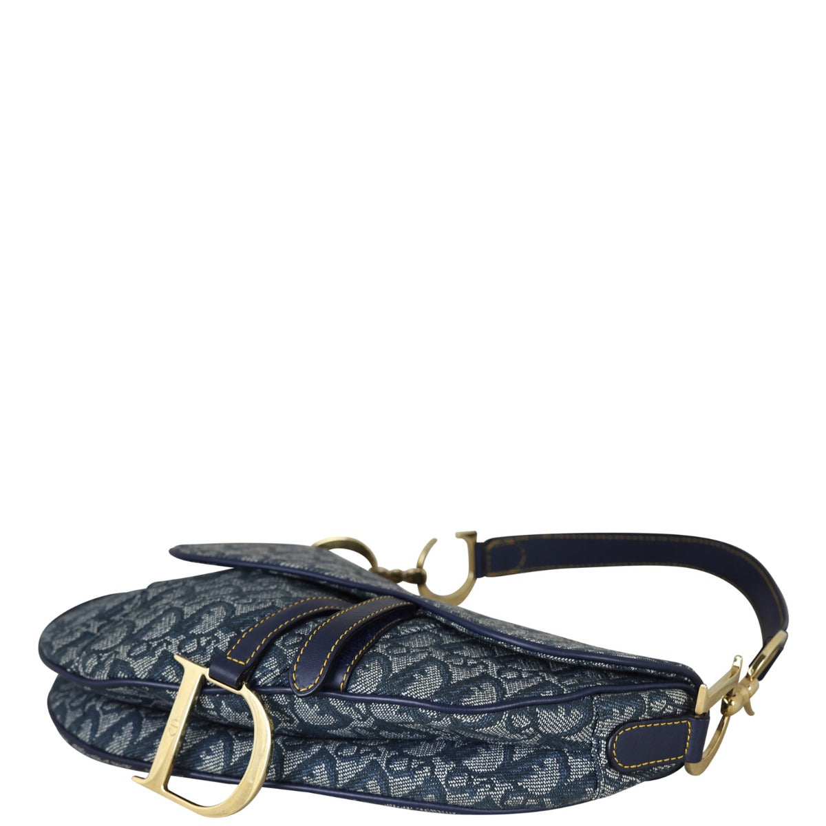 Dior Vintage Saddle Bag Oblique Corner Distance