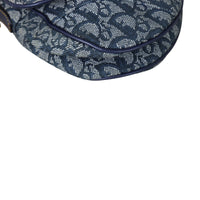 Dior Vintage Saddle Bag Oblique Corner Close Up