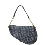 Dior Vintage Saddle Bag Oblique Back