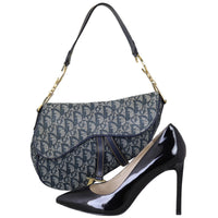 Dior Vintage Saddle Bag Oblique Shoe