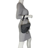 Dior Vintage Saddle Bag Oblique Mannequin
