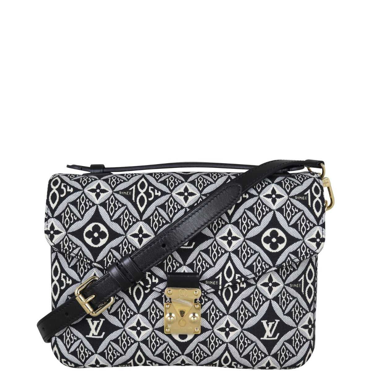 Louis Vuitton Since 1854 Pochette Metis Monogram Jacquard Front With Strap