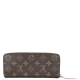 Louis Vuitton Clemence Wallet Monogram Back