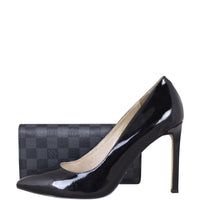 Louis Vuitton Brazza Wallet Damier Graphite Shoe