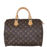 Louis Vuitton Speedy 30 Monogram Back