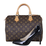 Louis Vuitton Speedy 30 Monogram Shoe