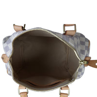 Louis Vuitton Speedy 30 Damier Azur Whole Interior