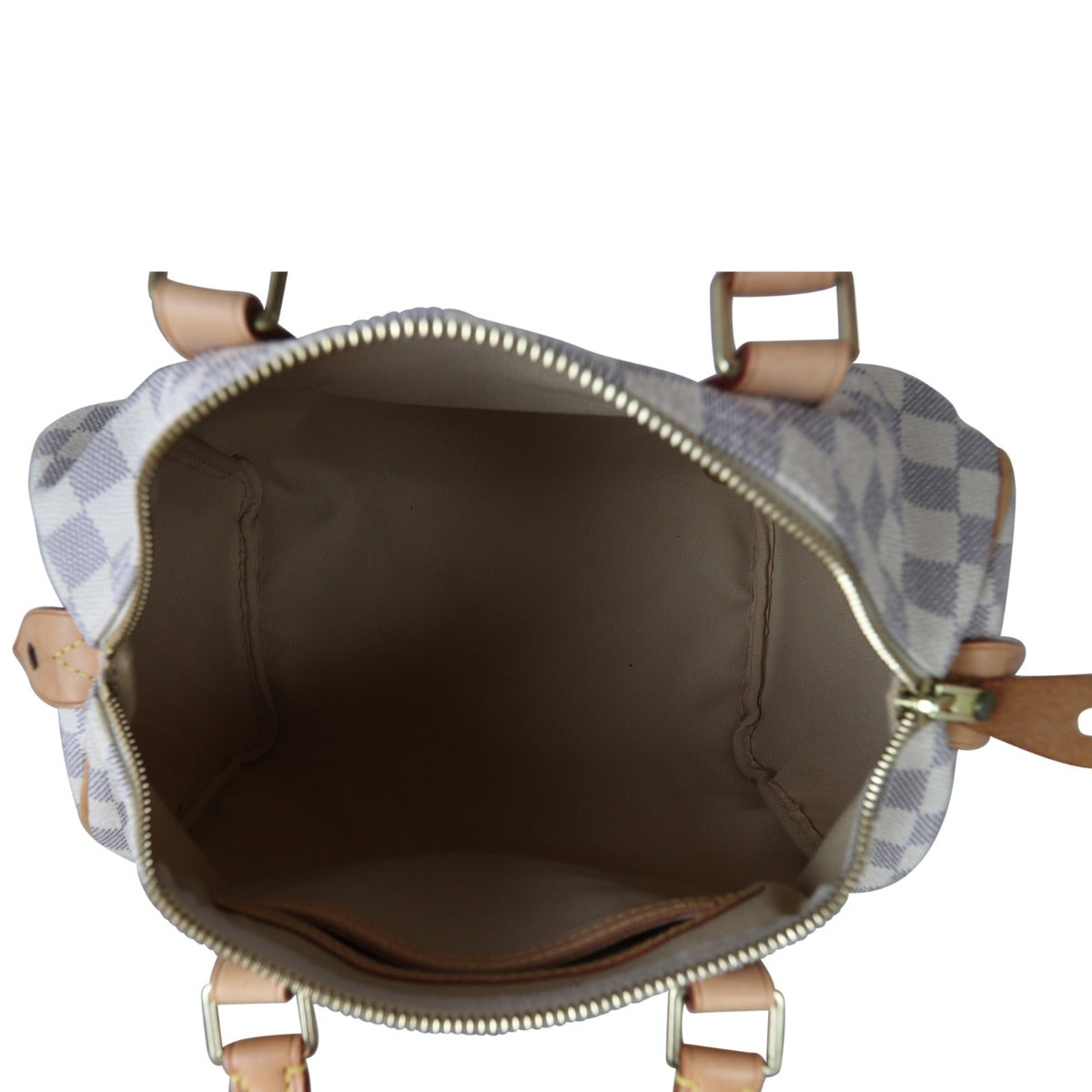 Louis Vuitton Speedy 30 Damier Azur Whole Interior