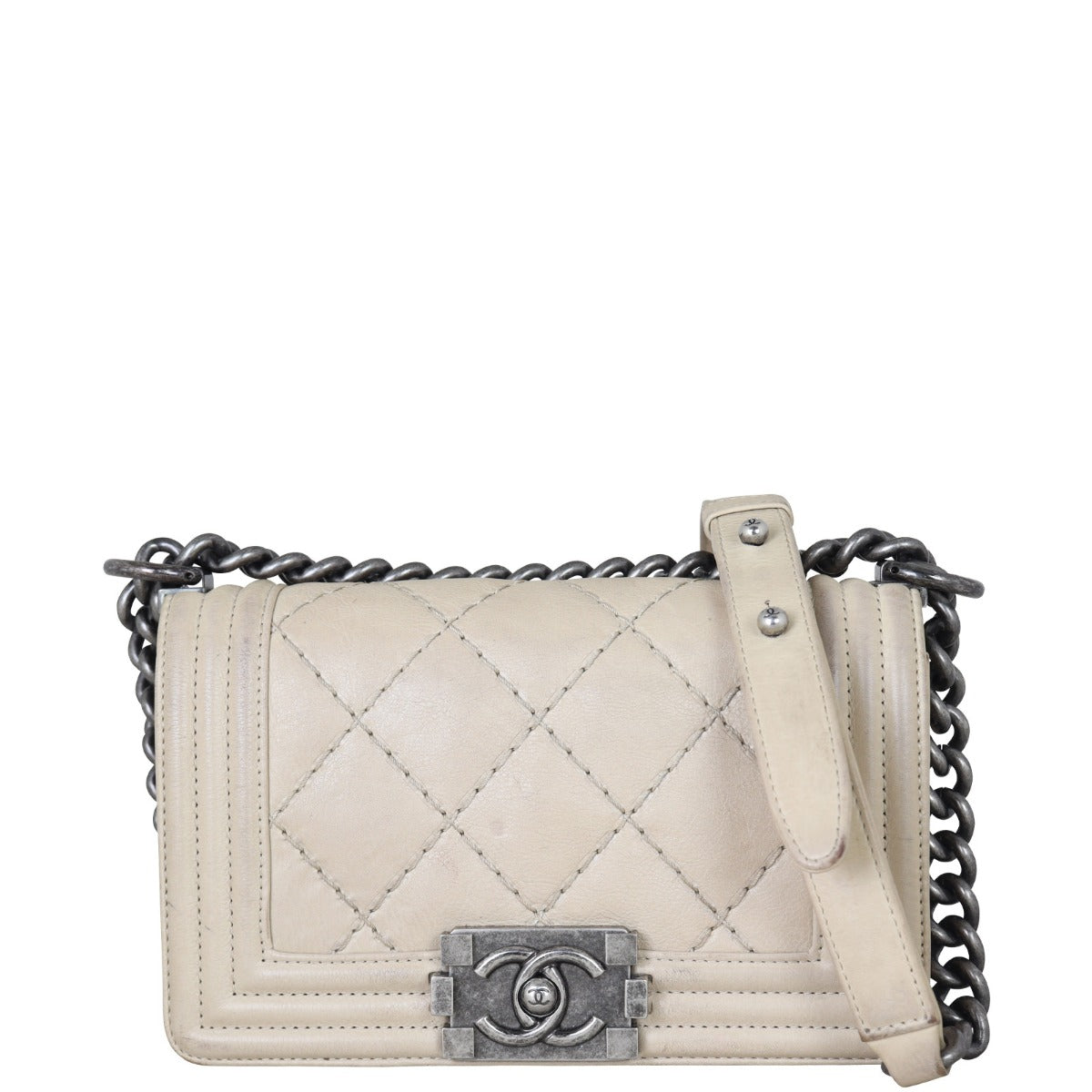 Chanel Boy Small Front With Strap