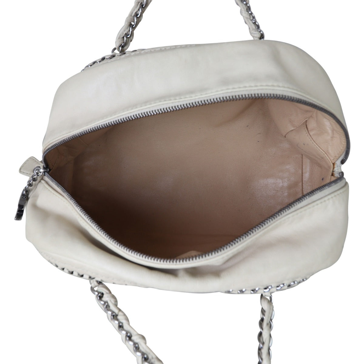 Chanel Luxe Ligne Bowler Whole Interior
