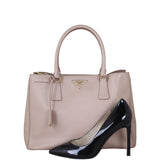 Prada Saffiano Lux Tote Shoe