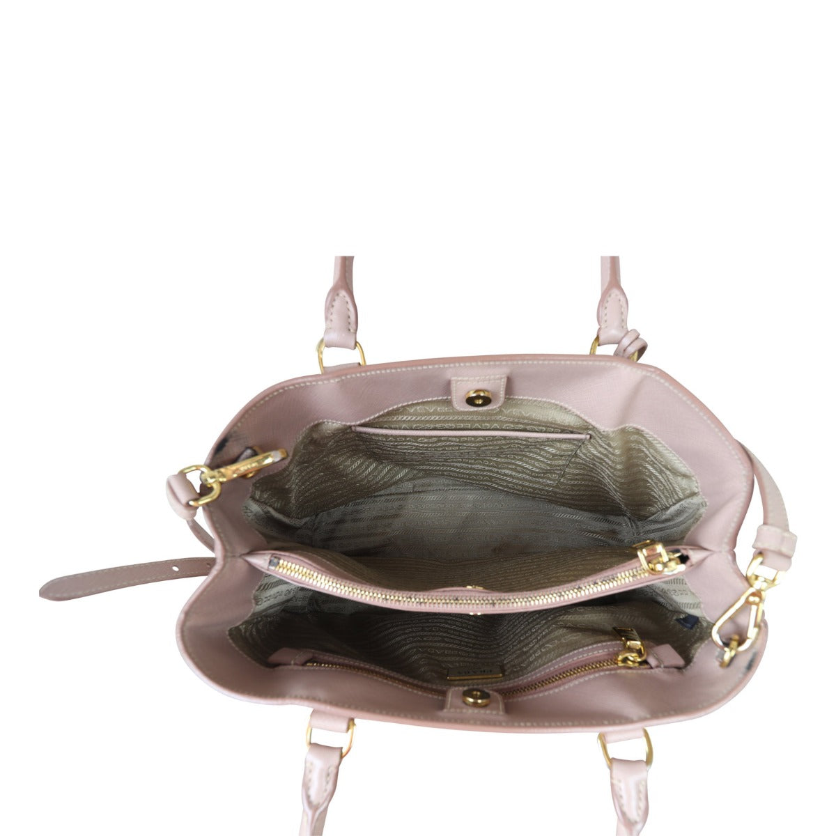 Prada Saffiano Lux Tote Whole Interio