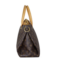Louis Vuitton Pallas MM Monogram Side