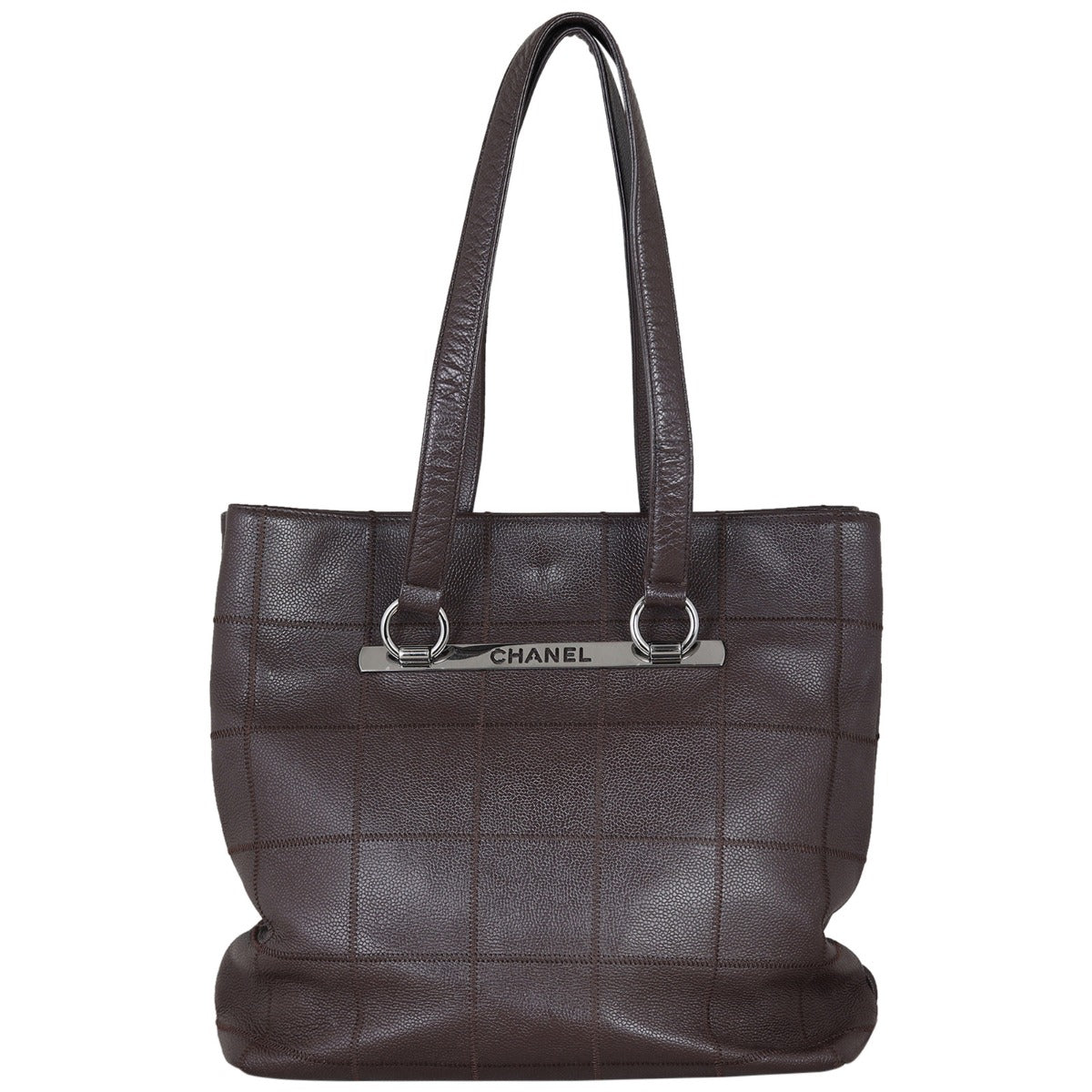 Chanel Chocolate Bar Tote Front