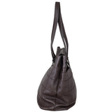 Chanel Chocolate Bar Tote Side