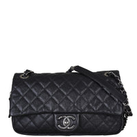 Chanel Easy Flap Bag Front With Chain