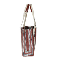 Chloe Woody Shoulder Tote Medium Side