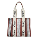 Chloe Woody Shoulder Tote Medium Front