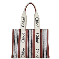 Chloe Woody Shoulder Tote Medium Front