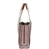 Chloe Woody Shoulder Tote Medium Side