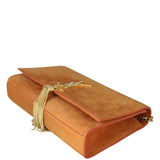 Saint Laurent Kate Tassel Chain Bag Medium Suede Corner Distance