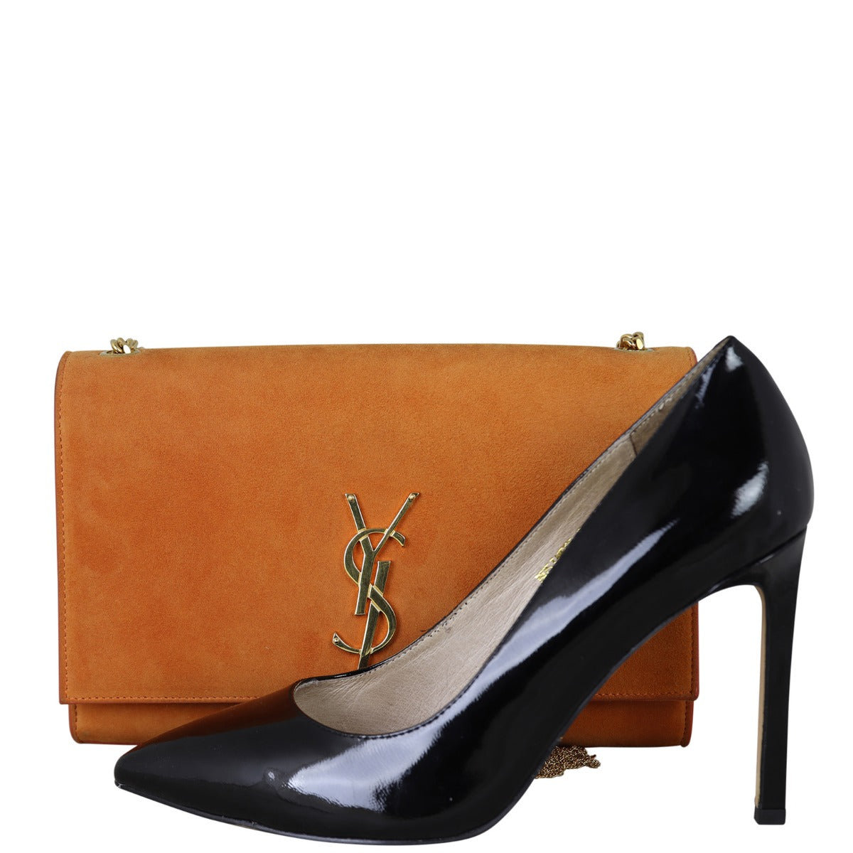 Saint Laurent Kate Tassel Chain Bag Medium Suede Shoe