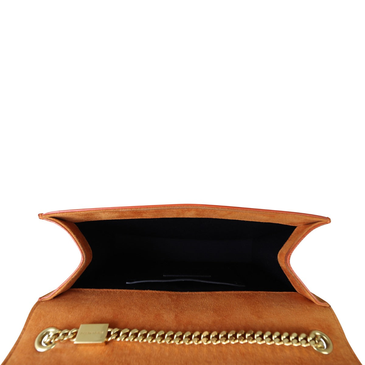 Saint Laurent Kate Tassel Chain Bag Medium Suede Whole Interior