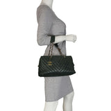 Chanel Iridescent Surpique Chevron Tote Mannequin
