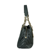 Chanel Iridescent Surpique Chevron Tote Side