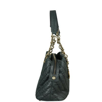 Chanel Iridescent Surpique Chevron Tote Side