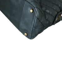 Chanel Iridescent Surpique Chevron Tote Corner Close Up