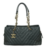 Chanel Iridescent Surpique Chevron Tote