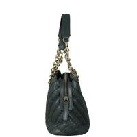 Chanel Iridescent Surpique Chevron Tote Side