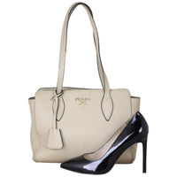 Prada Vitello Daino Tote Shoe